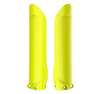 POLISPORT OSŁONY TELESKOPÓW / AMORTYZATORÓW KTM SX/SXF `15-20 EXC/EXCF `16-19, HUSQVARNA TC/FC `15, GAS GAS EC250/300 TPI `21 , EC-F 250/350 `21 KOLOR ŻÓŁTY FLUO